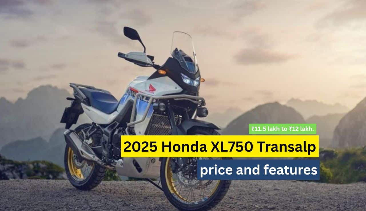 2025 Honda XL750 Transalp price and features