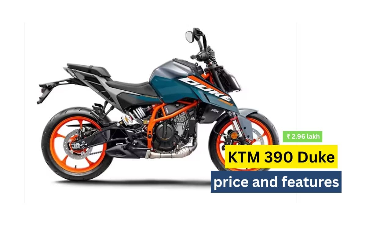 KTM 390 Duke price and features